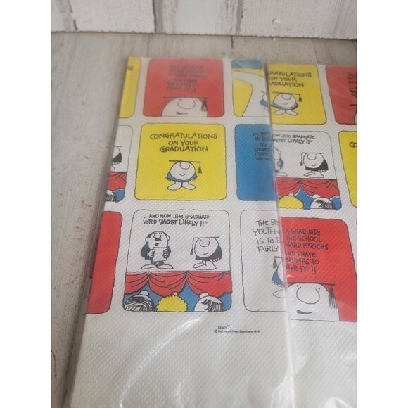 Ziggy graduation paper table cloth vintage set - Picture 2 of 6
